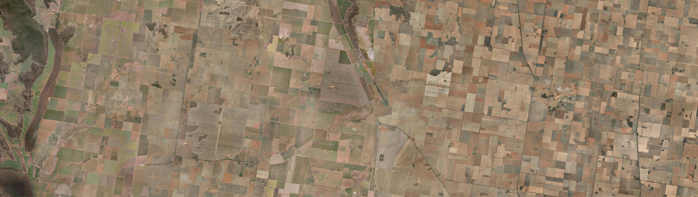 Aerial view of Cowabbie, NSW