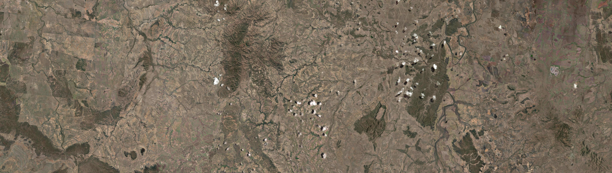 Aerial view of Lochington, QLD