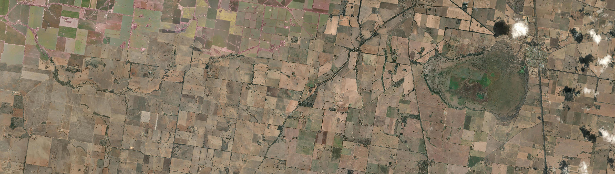 Aerial view of Ryan (NSW), NSW