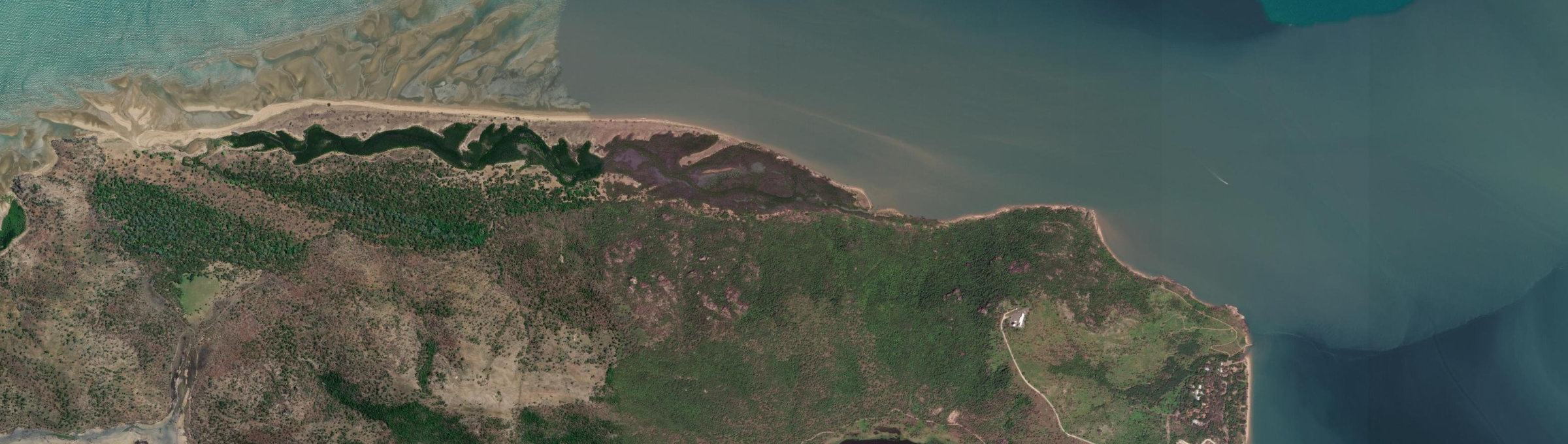Aerial view of Shelly Beach (Townsville - Qld), QLD