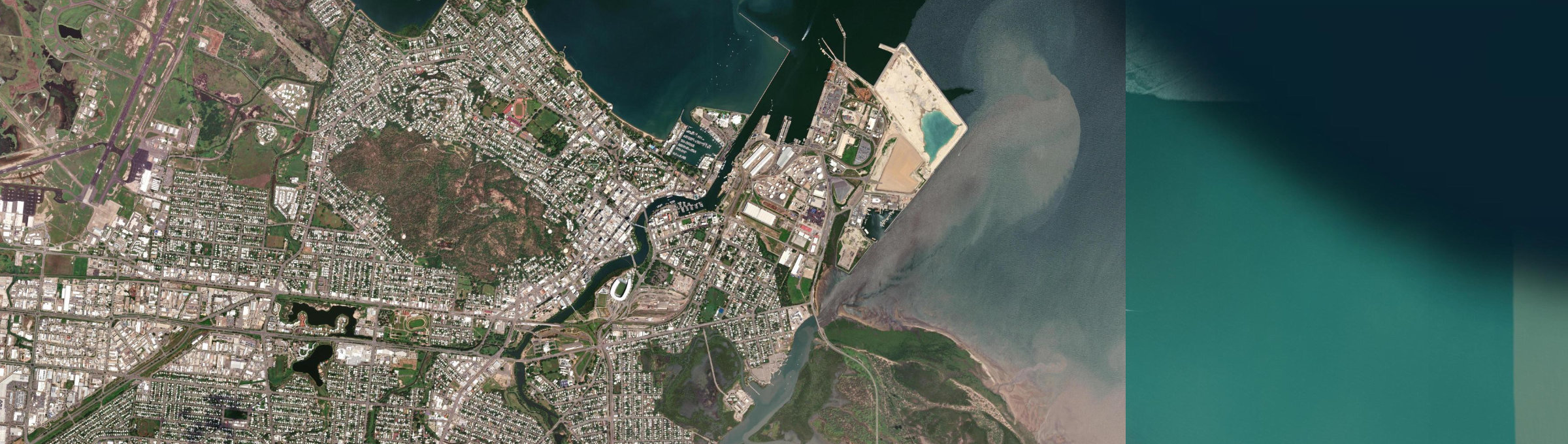 Aerial view of South Townsville, QLD