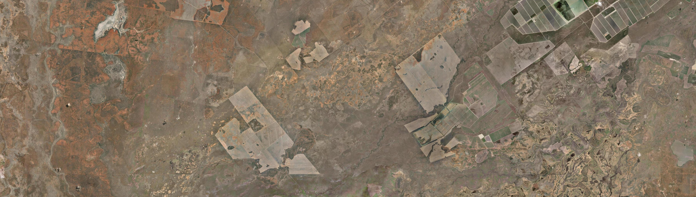 Aerial view of Hebel, QLD