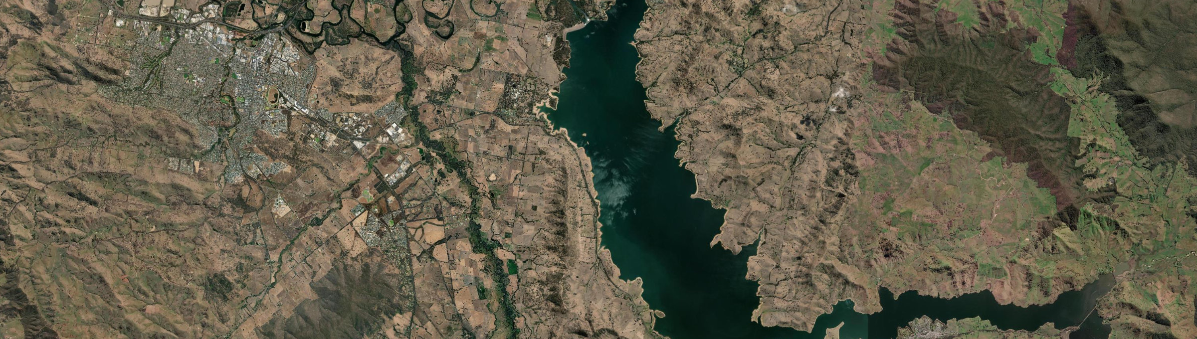 Aerial view of Ebden, VIC