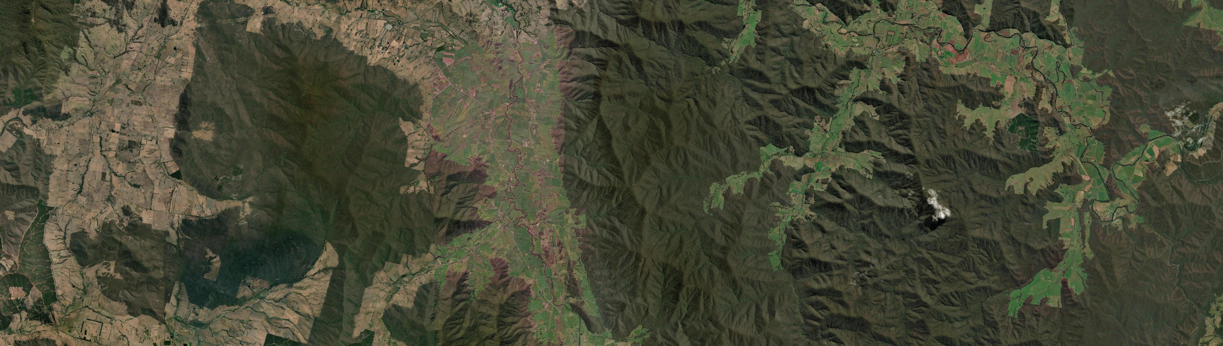 Aerial view of Upper Gundowring, VIC
