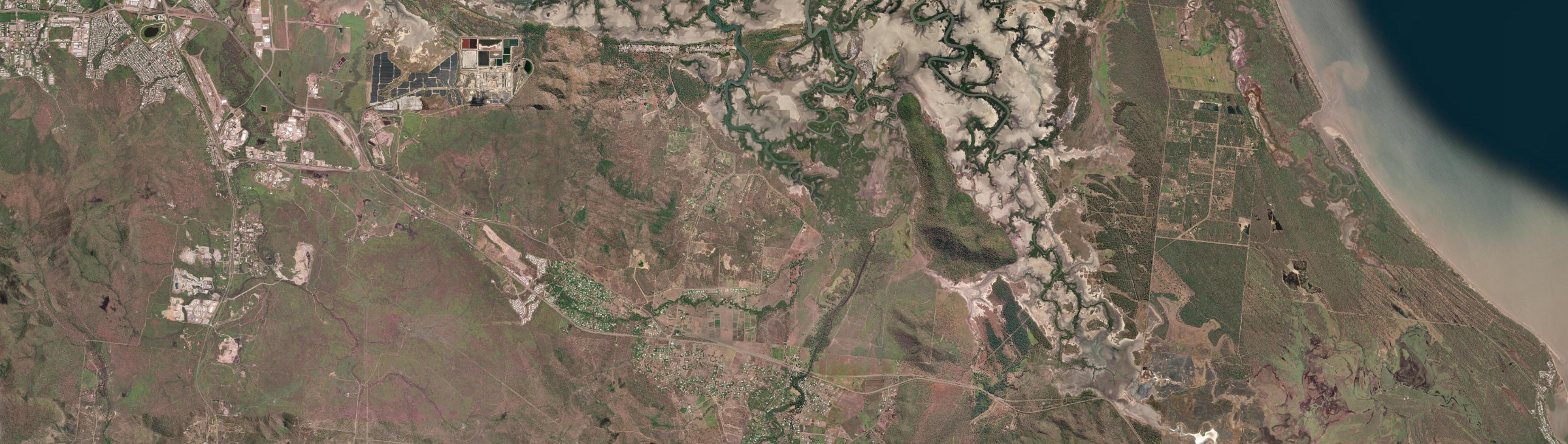 Aerial view of Nome, QLD