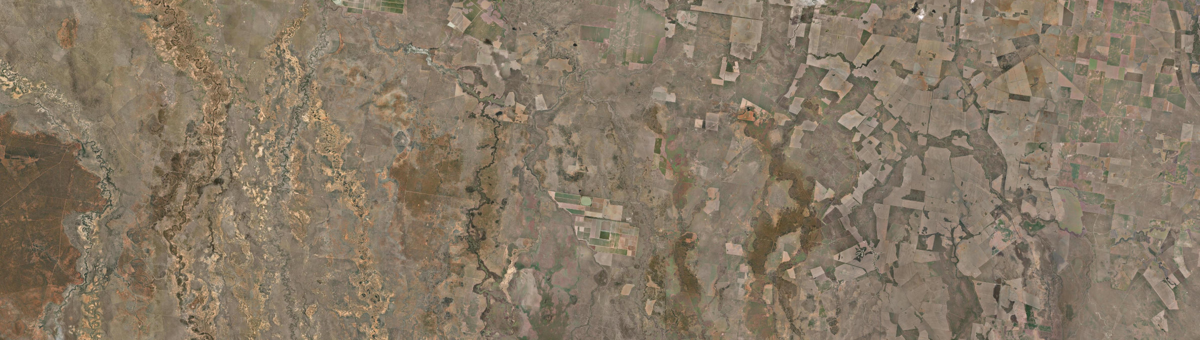 Aerial view of Carinda, NSW