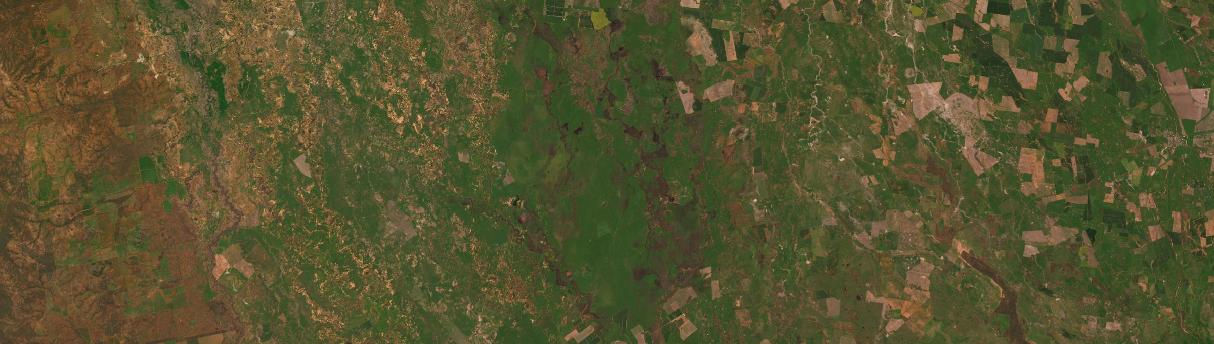 Aerial view of Oxley (Warren - NSW), NSW
