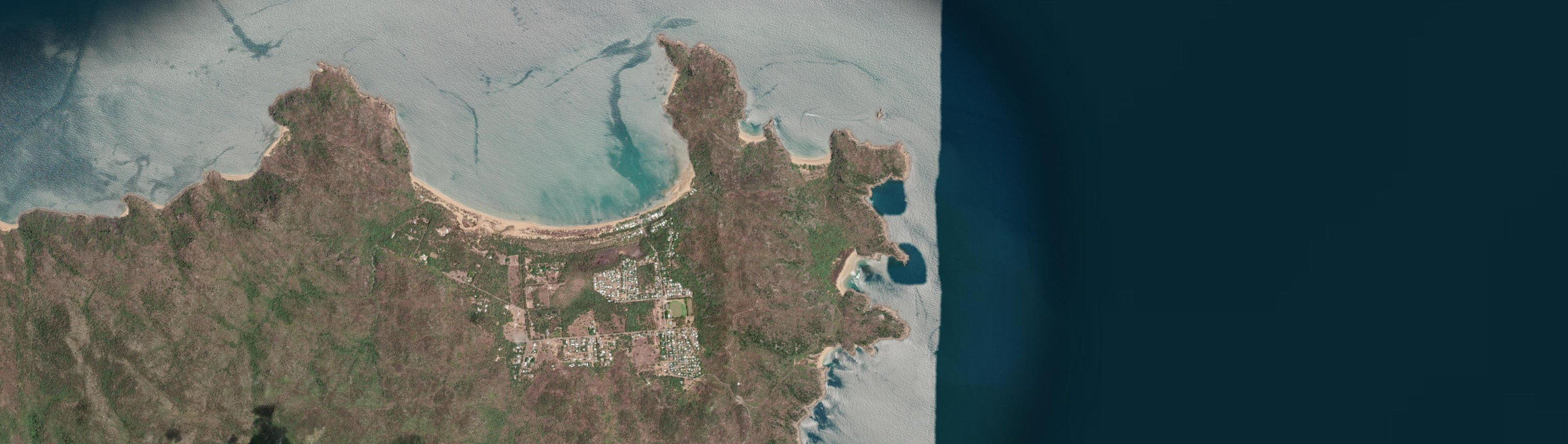 Aerial view of Florence Bay, QLD