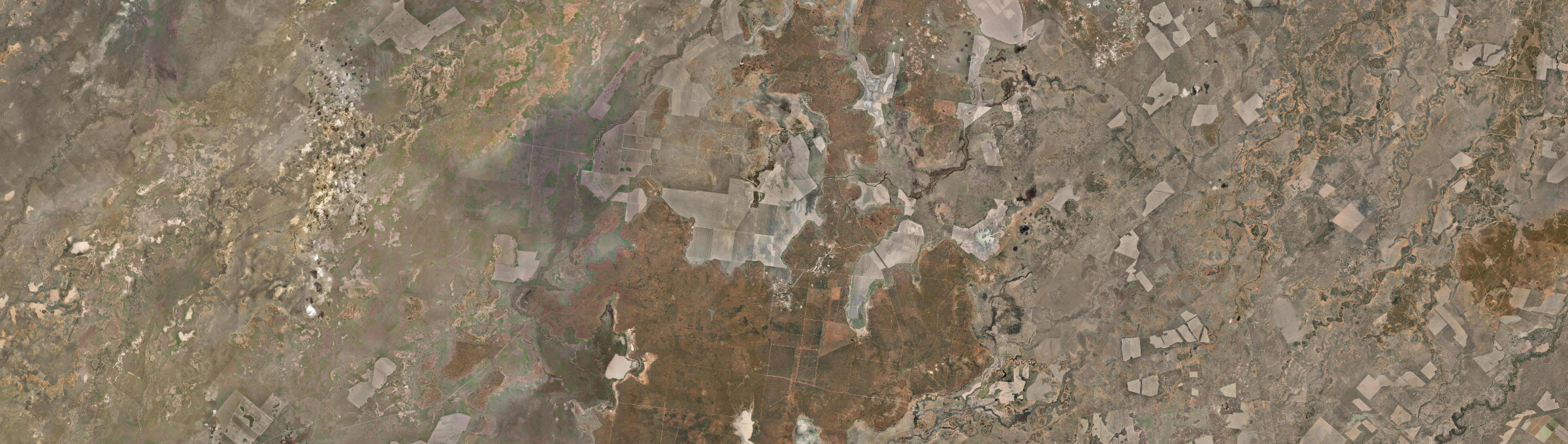 Aerial view of Cumborah, NSW