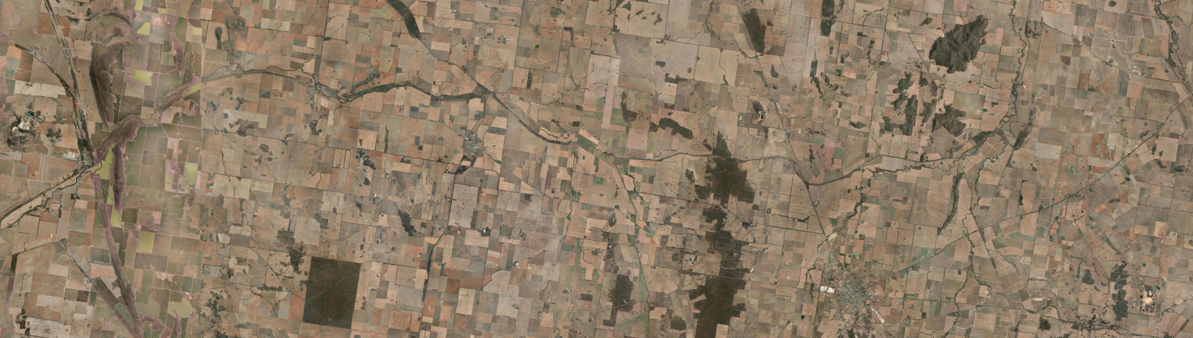 Aerial view of Quandary, NSW