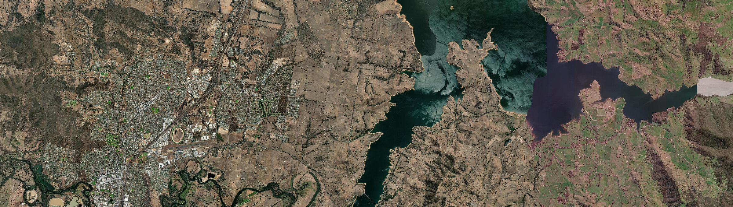 Aerial view of Wirlinga, NSW