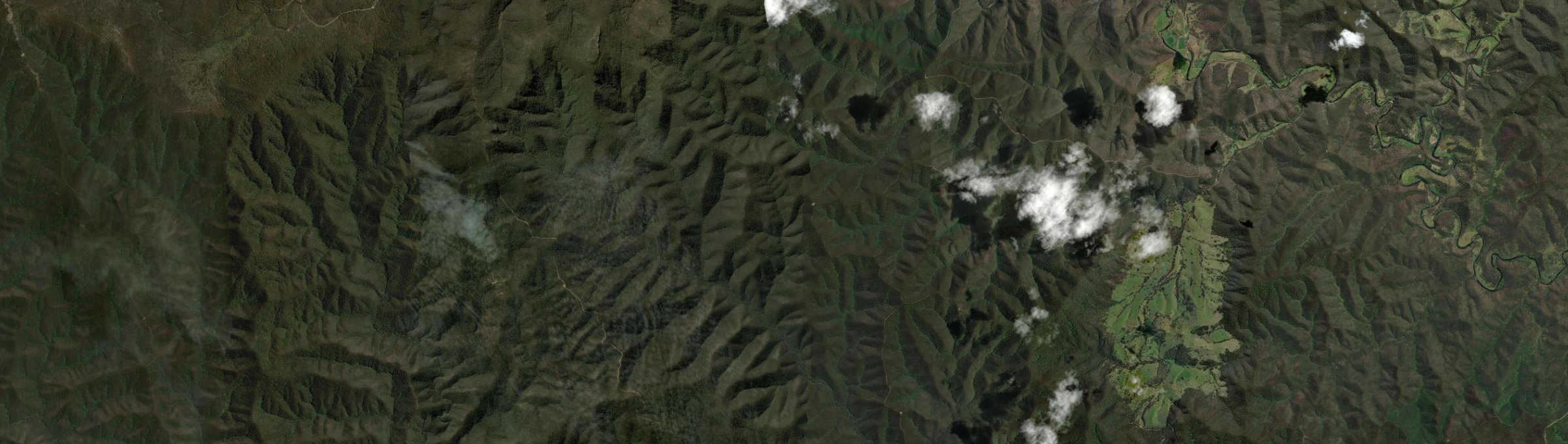Aerial view of Budgee Budgee (Vic.), VIC