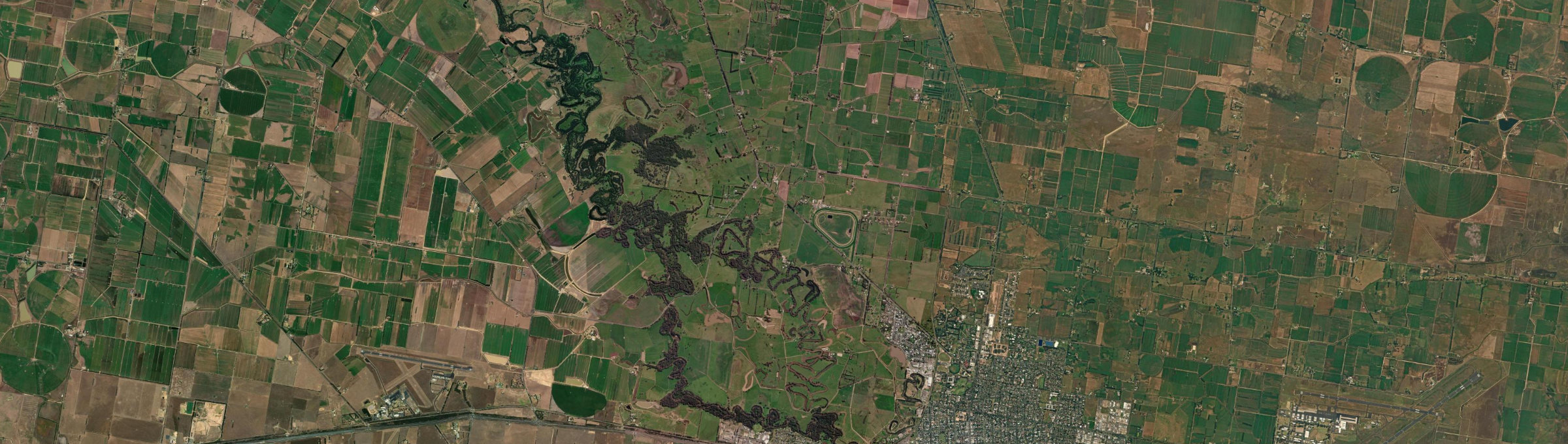 Aerial view of Myrtlebank, VIC
