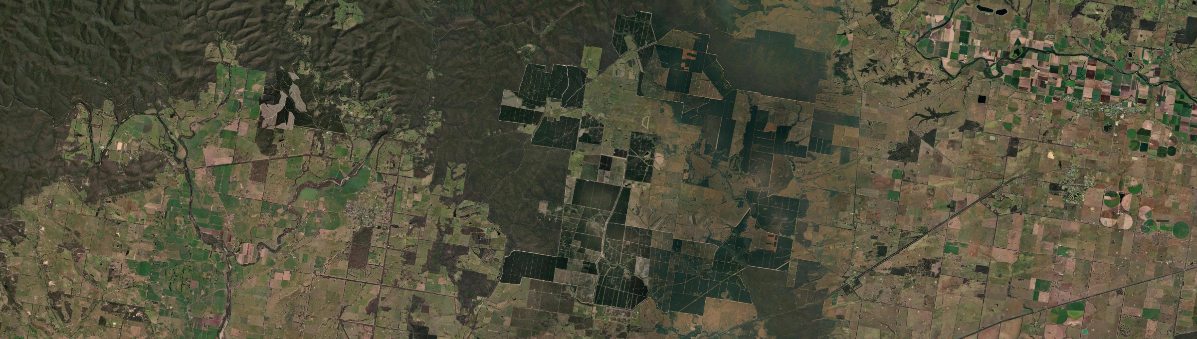 Aerial view of Stockdale, VIC