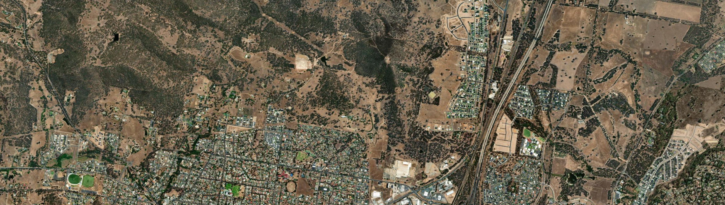 Aerial view of Springdale Heights, NSW