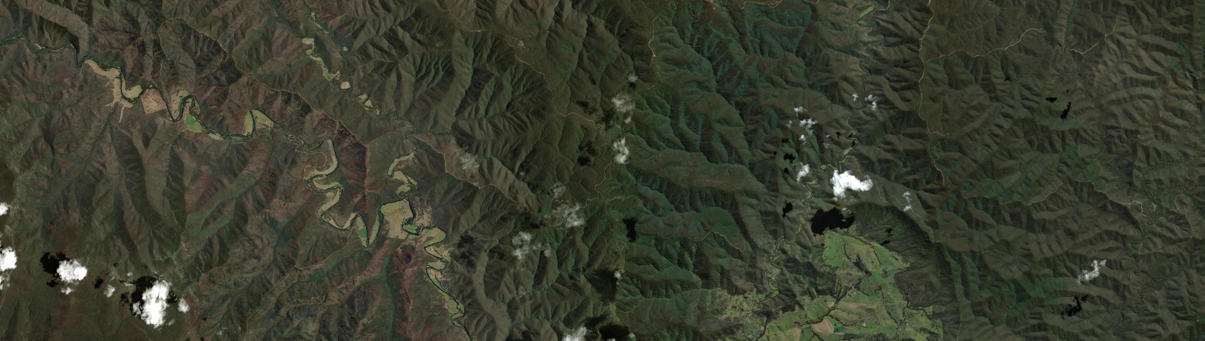 Aerial view of Cowa, VIC