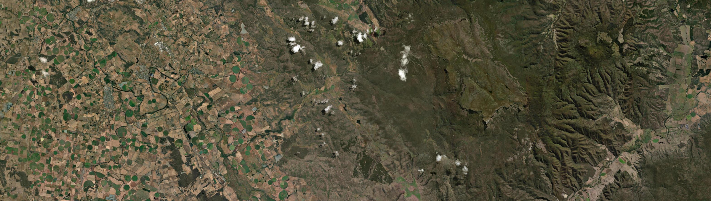 Aerial view of Deddington, TAS