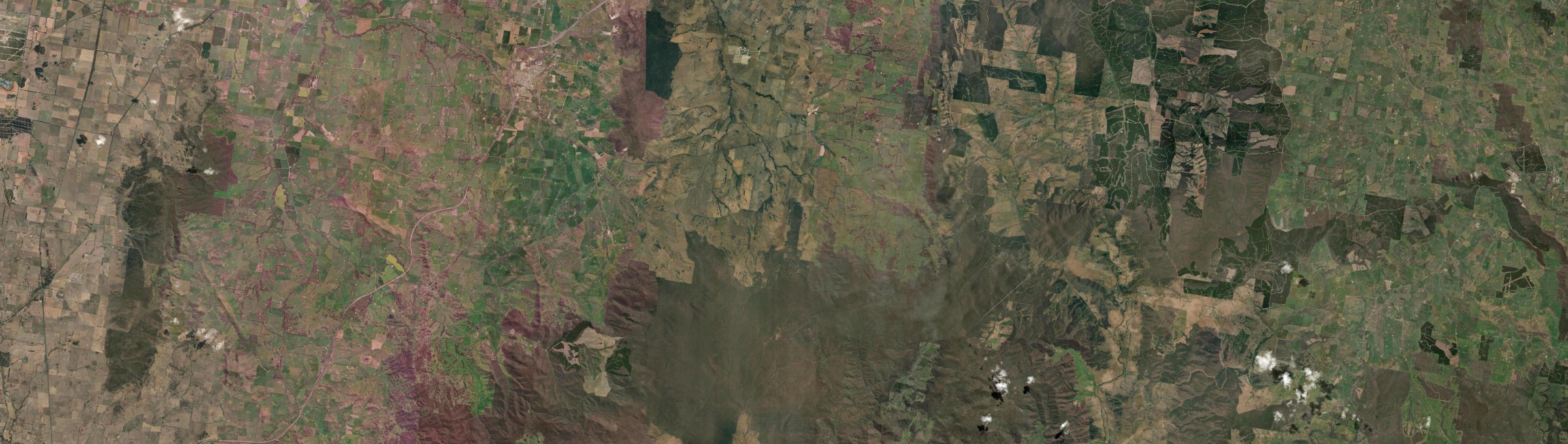 Aerial view of Wantagong, NSW
