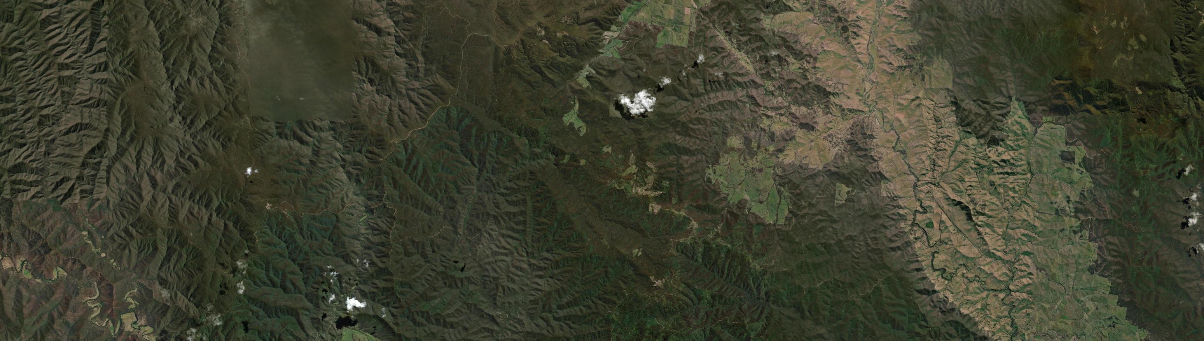 Aerial view of Wentworth (Vic.), VIC
