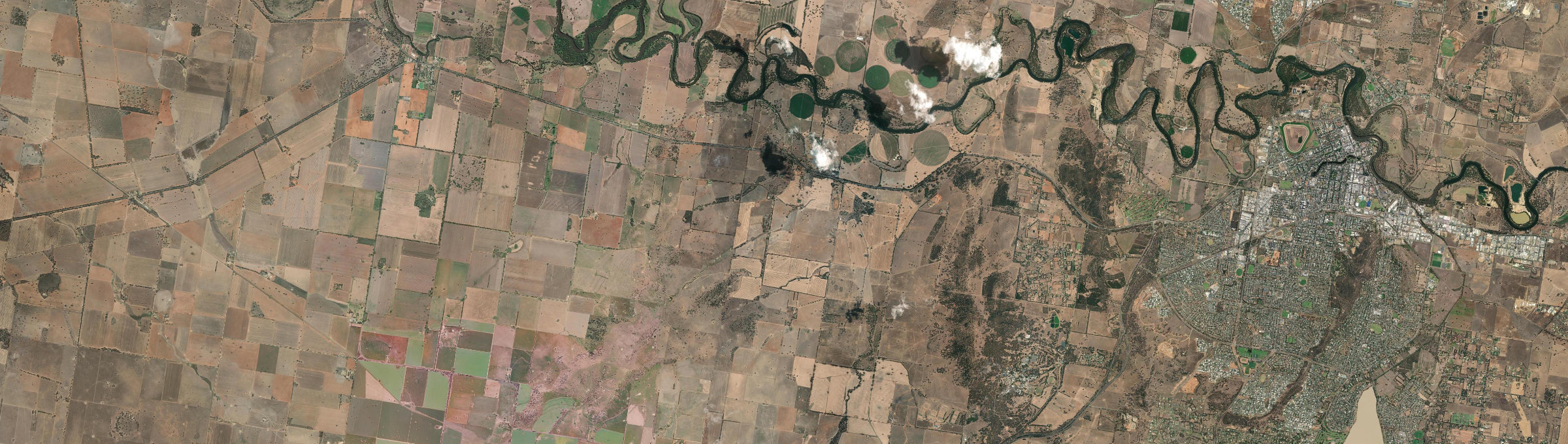 Aerial view of Yarragundry, NSW