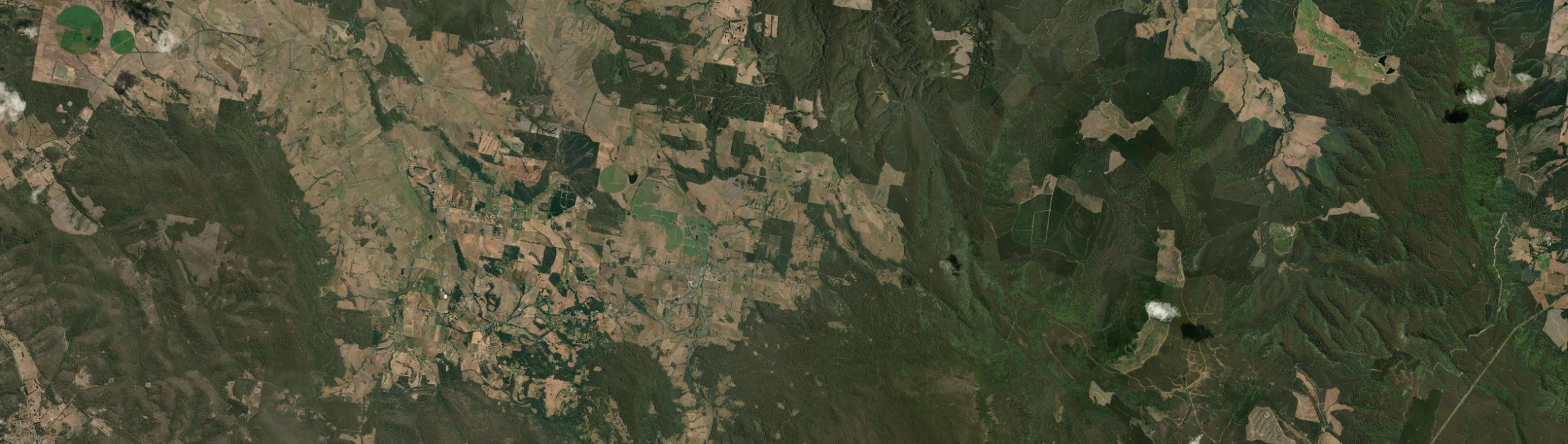 Aerial view of Lilydale (Tas.), TAS