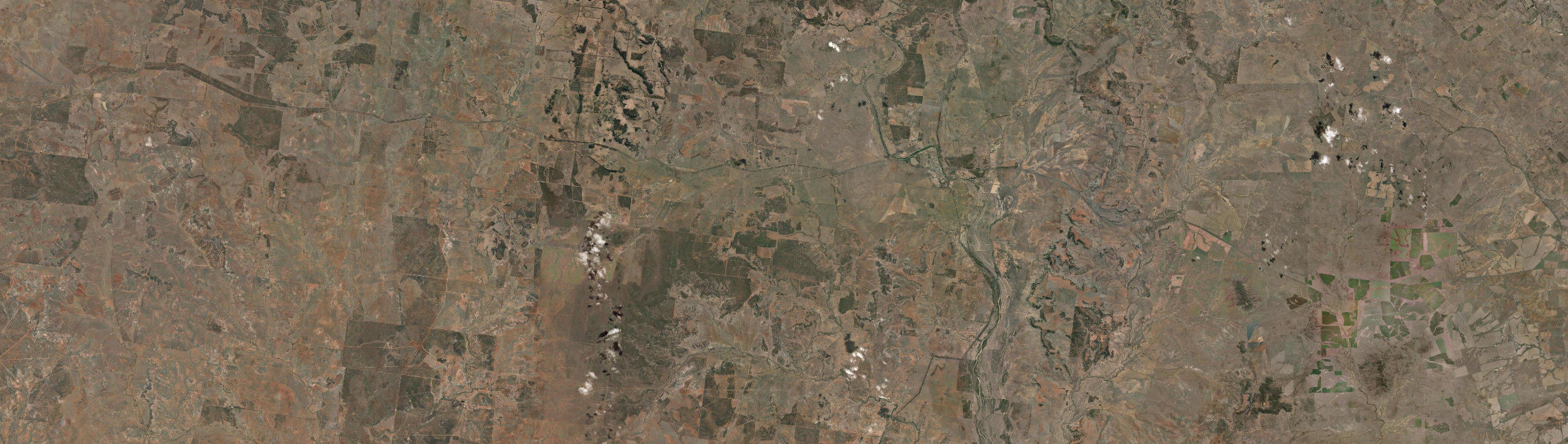 Aerial view of Womalilla, QLD