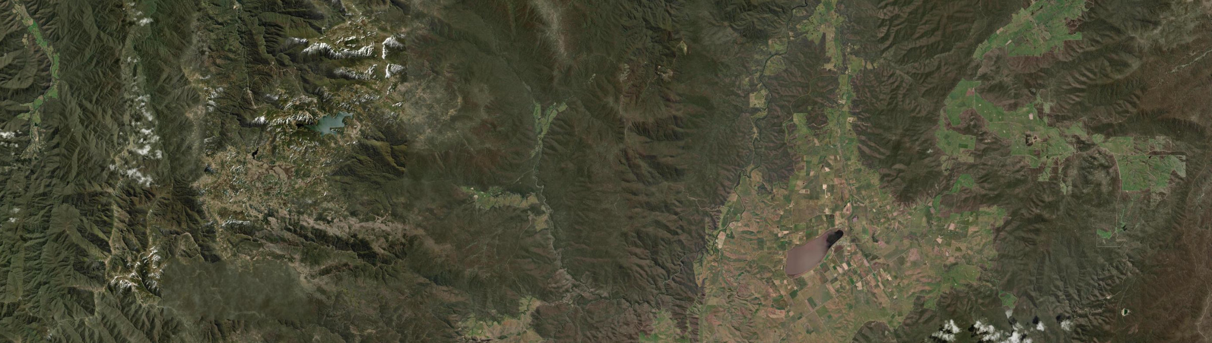Aerial view of Glen Valley, VIC