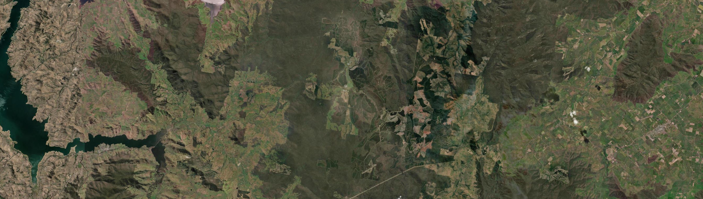 Aerial view of Koetong, VIC