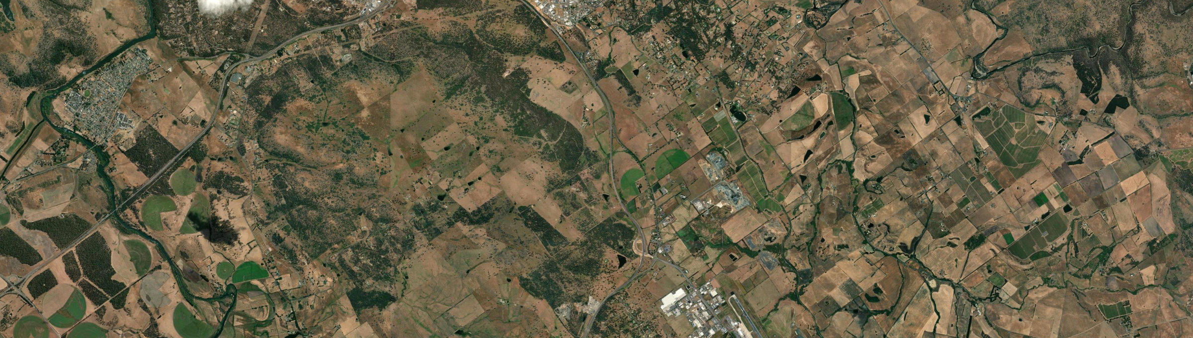 Aerial view of Breadalbane (Tas.), TAS