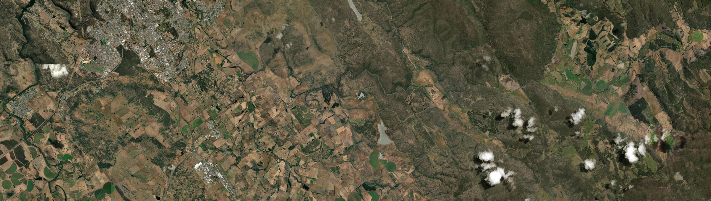 Aerial view of White Hills (Tas.), TAS