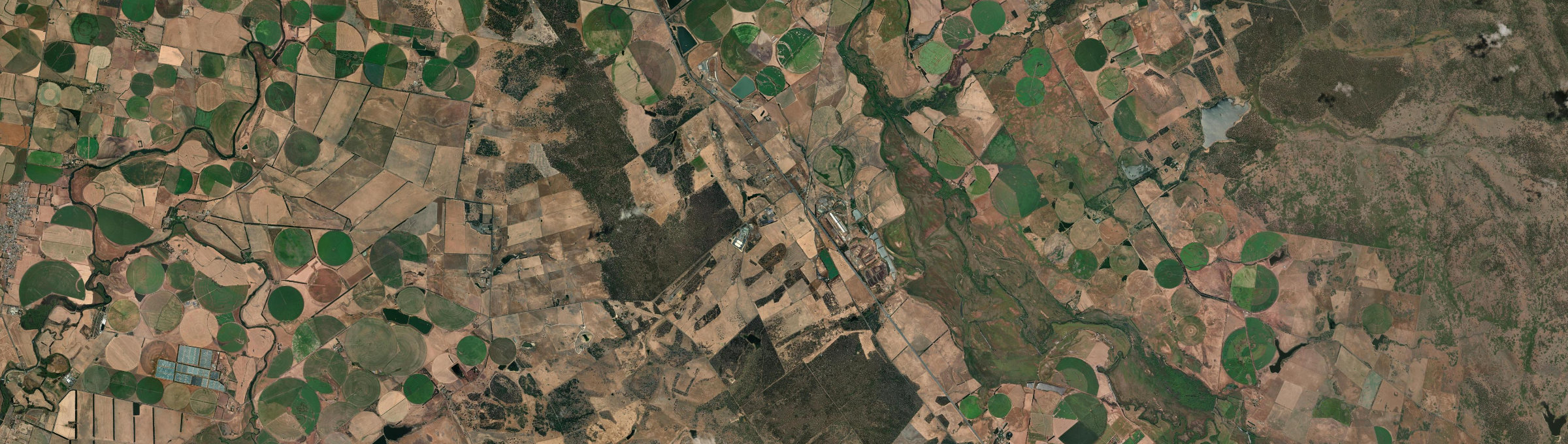 Aerial view of Powranna, TAS