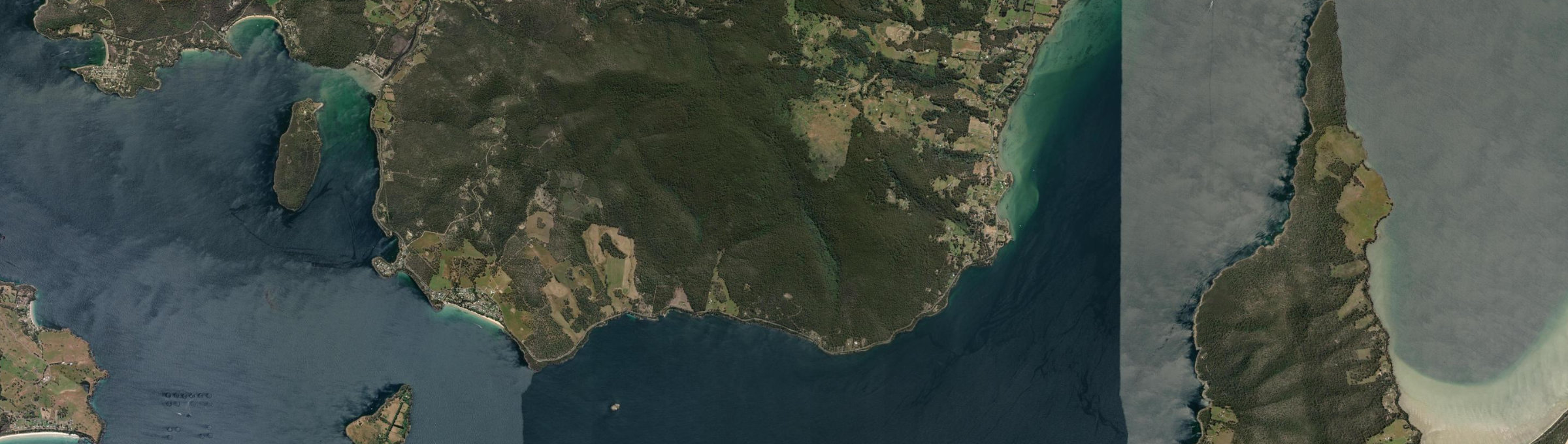 Aerial view of Gordon (Tas.), TAS