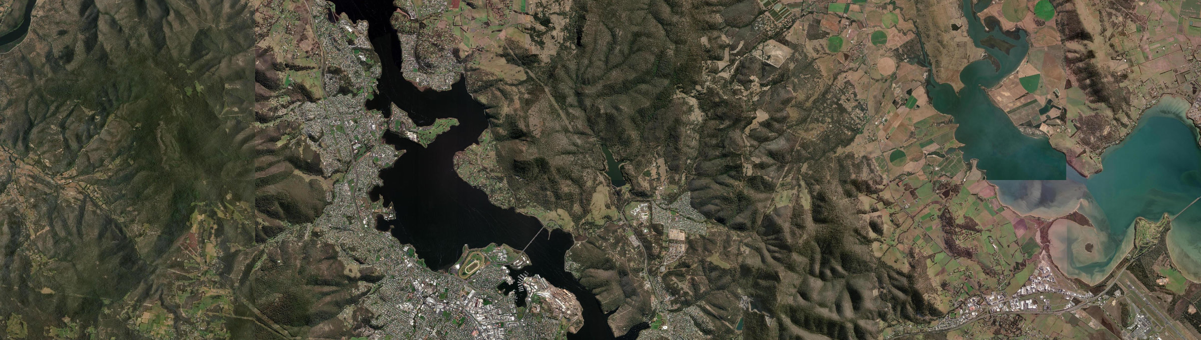 Aerial view of Risdon, TAS