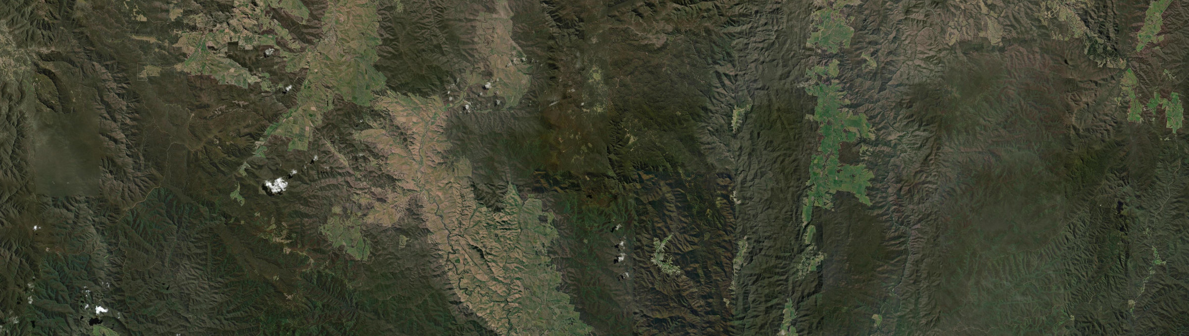 Aerial view of Nunniong, VIC