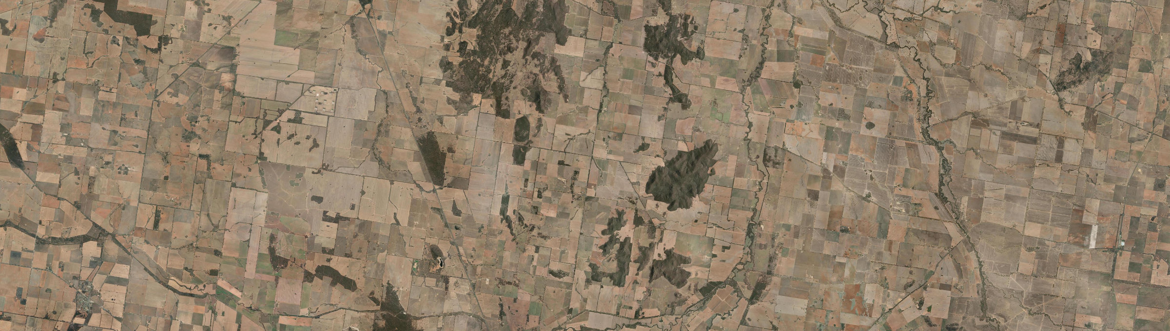 Aerial view of Trungley Hall, NSW