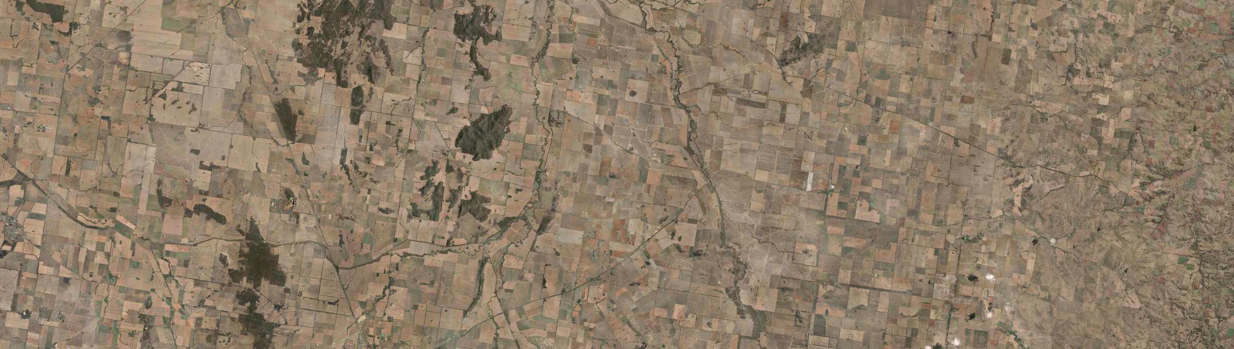 Aerial view of Grogan, NSW