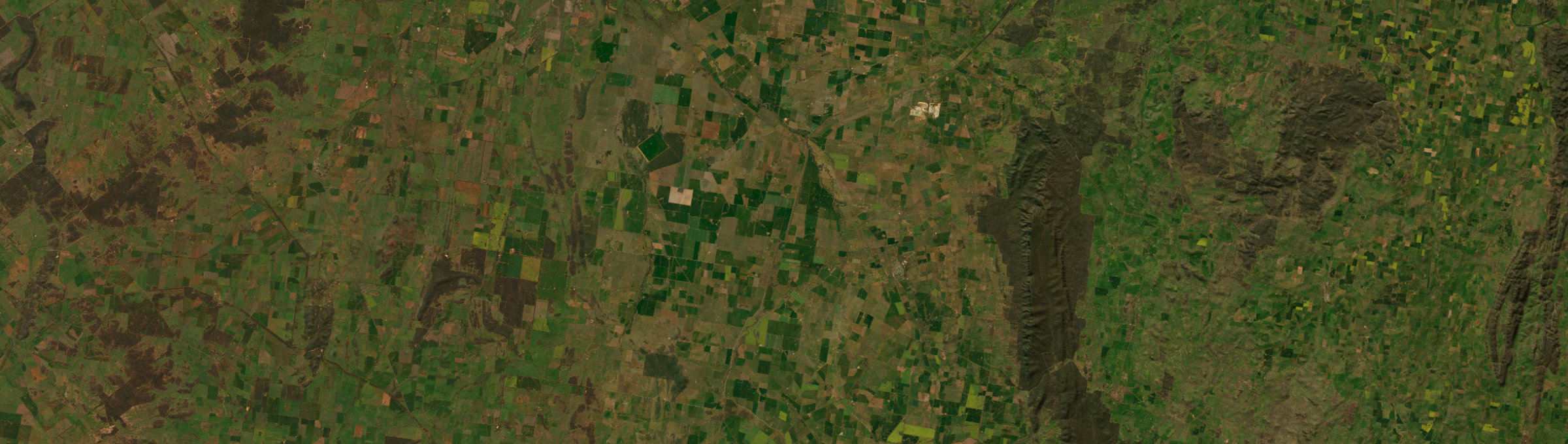 Aerial view of Peak Hill (NSW), NSW