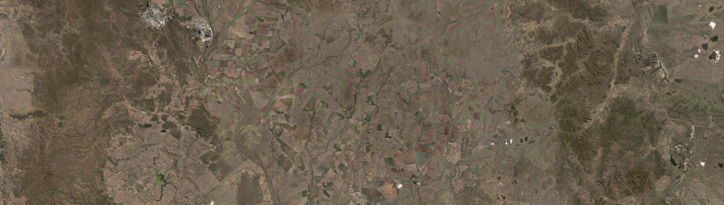Aerial view of Retro, QLD