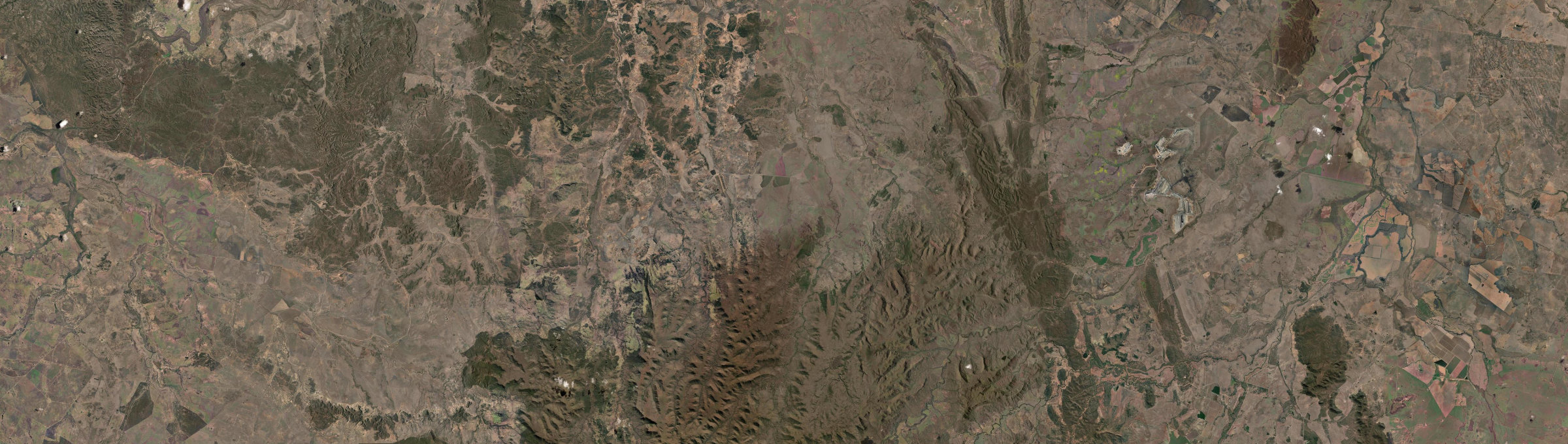 Aerial view of Wealwandangie, QLD