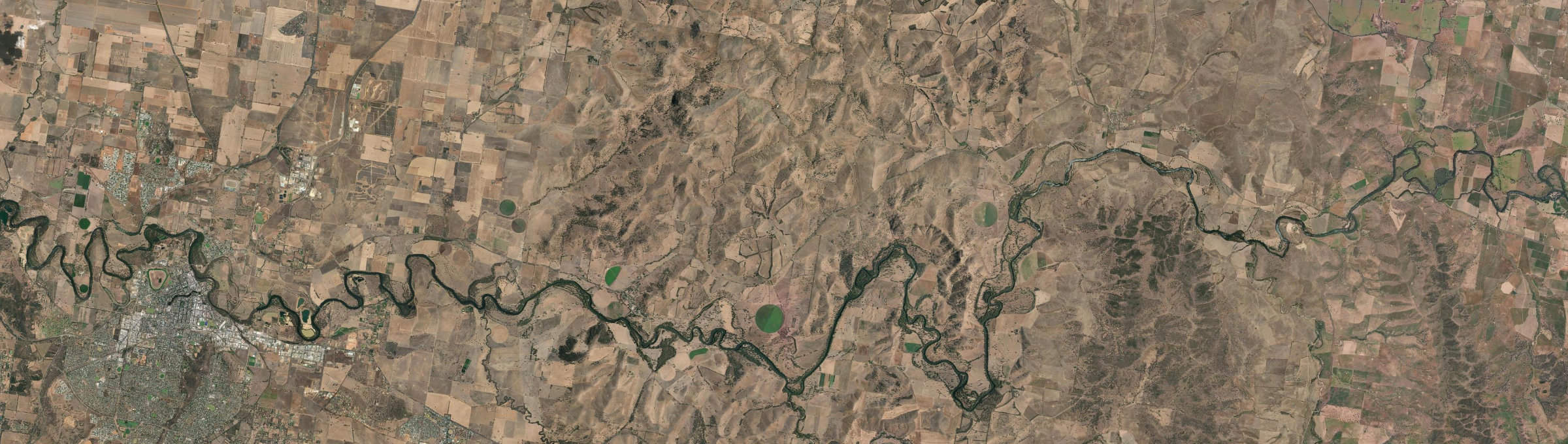 Aerial view of Oura, NSW