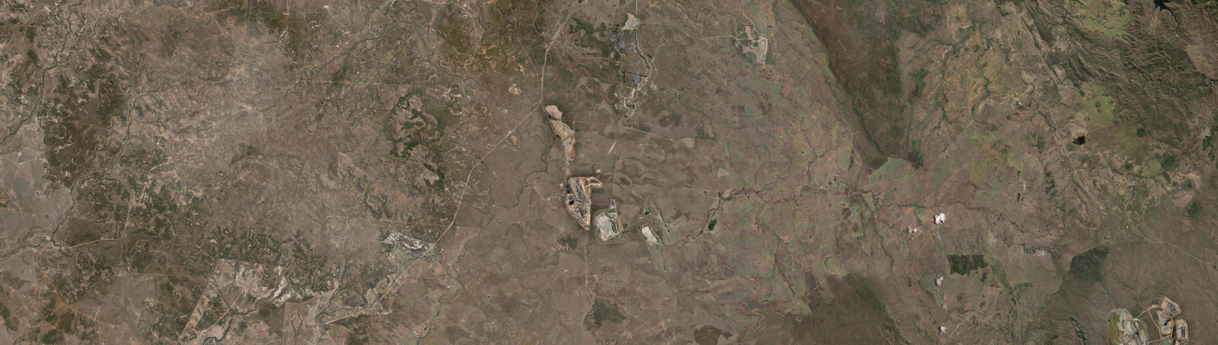 Aerial view of Suttor, QLD