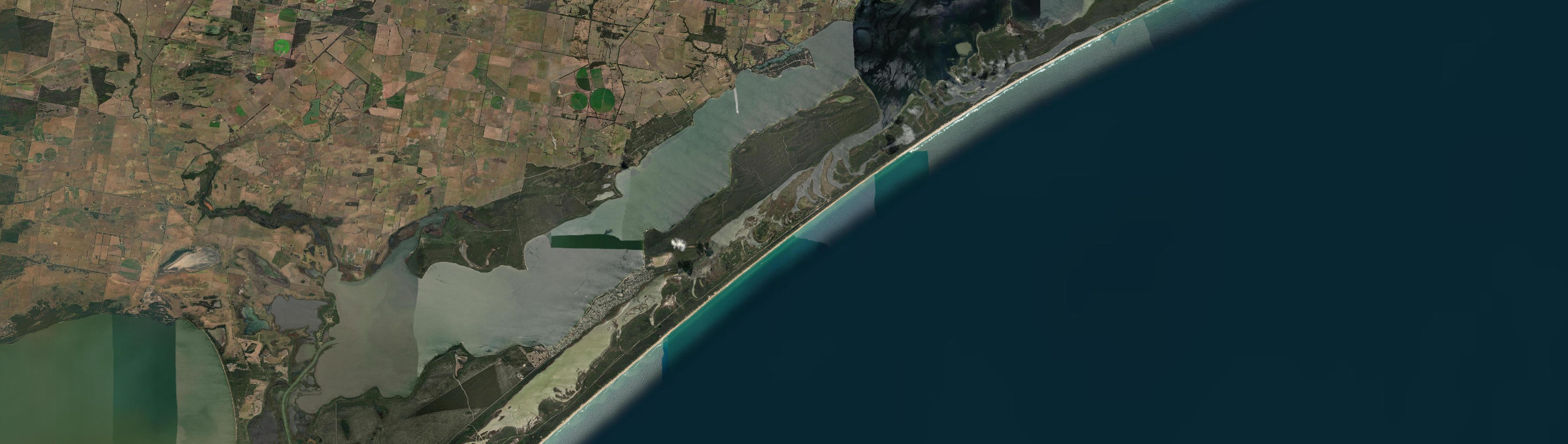 Aerial view of Ocean Grange, VIC