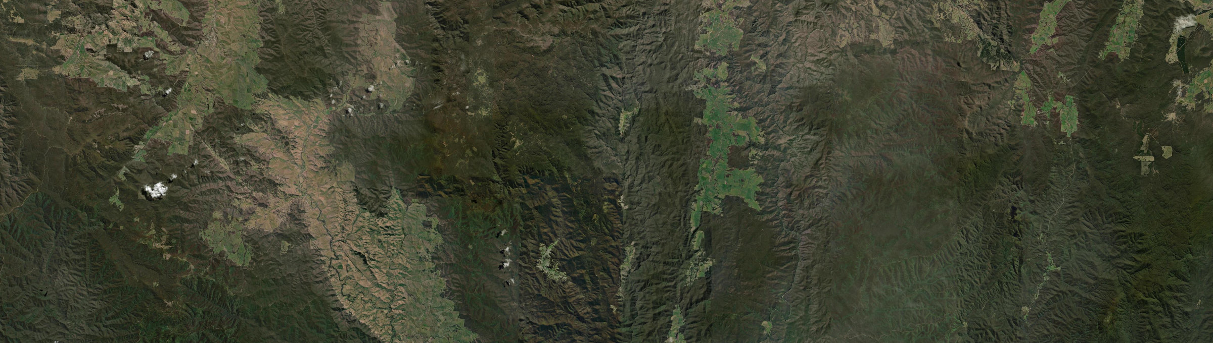 Aerial view of Wulgulmerang West, VIC