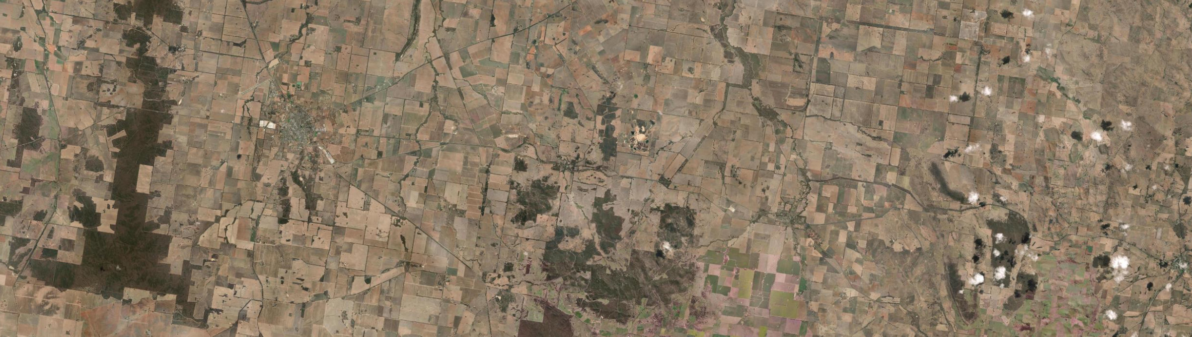 Aerial view of Springdale (NSW), NSW