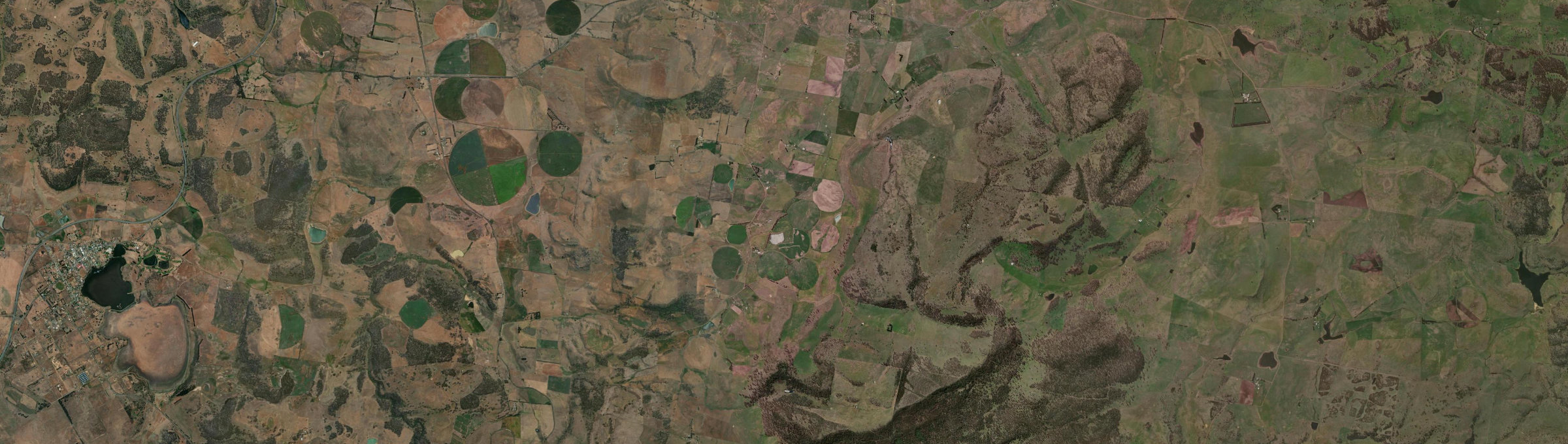 Aerial view of Pawtella, TAS