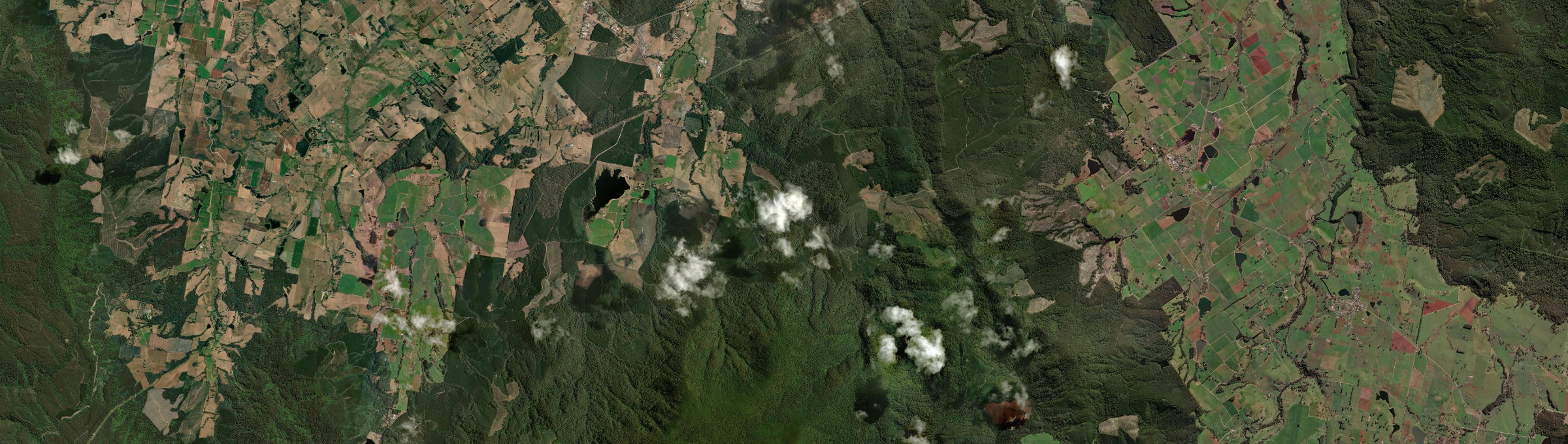 Aerial view of Cuckoo, TAS