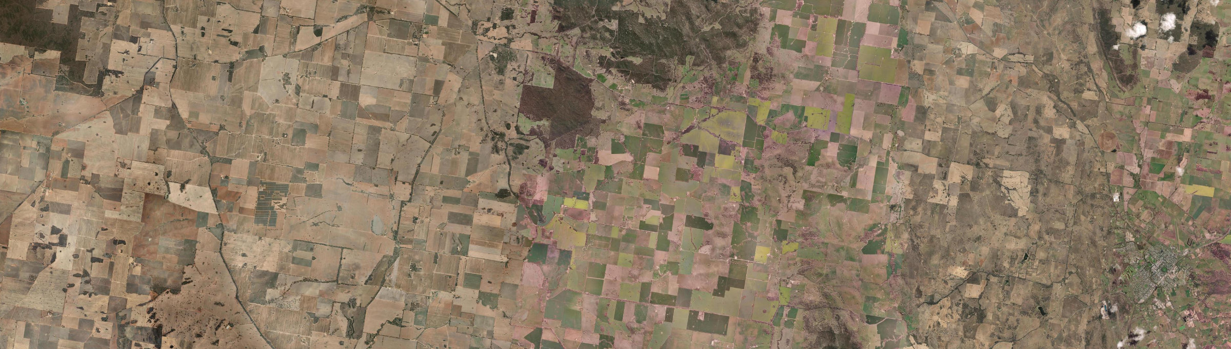 Aerial view of Dirnaseer, NSW