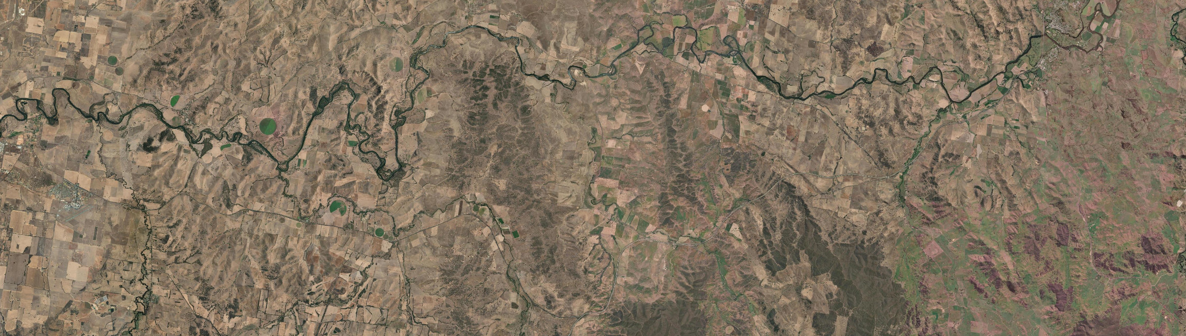 Aerial view of Mundarlo, NSW