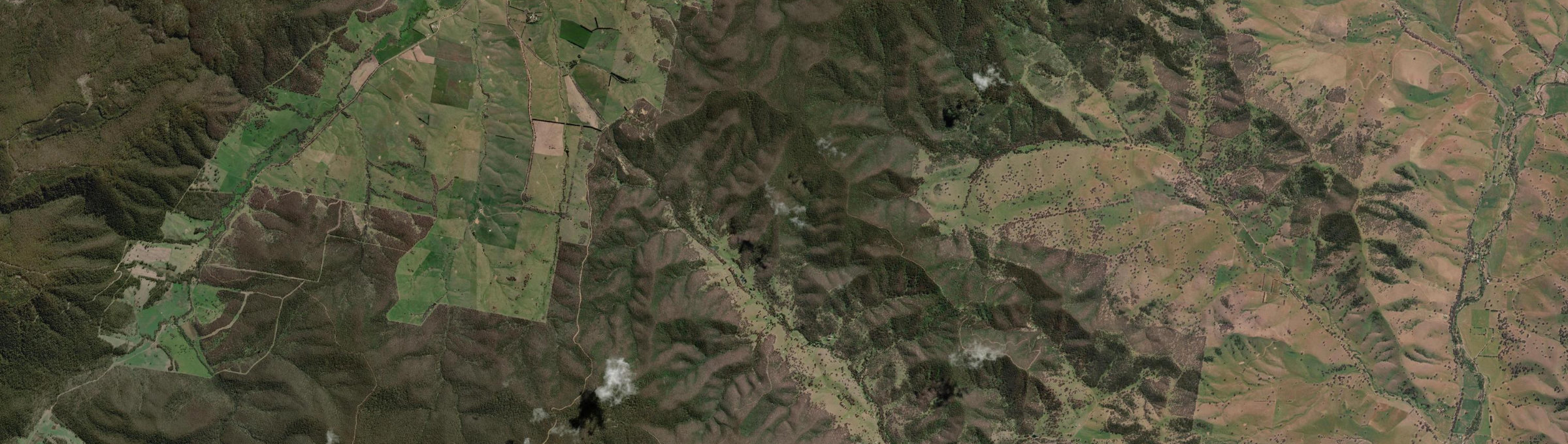 Aerial view of Cassilis (Vic.), VIC