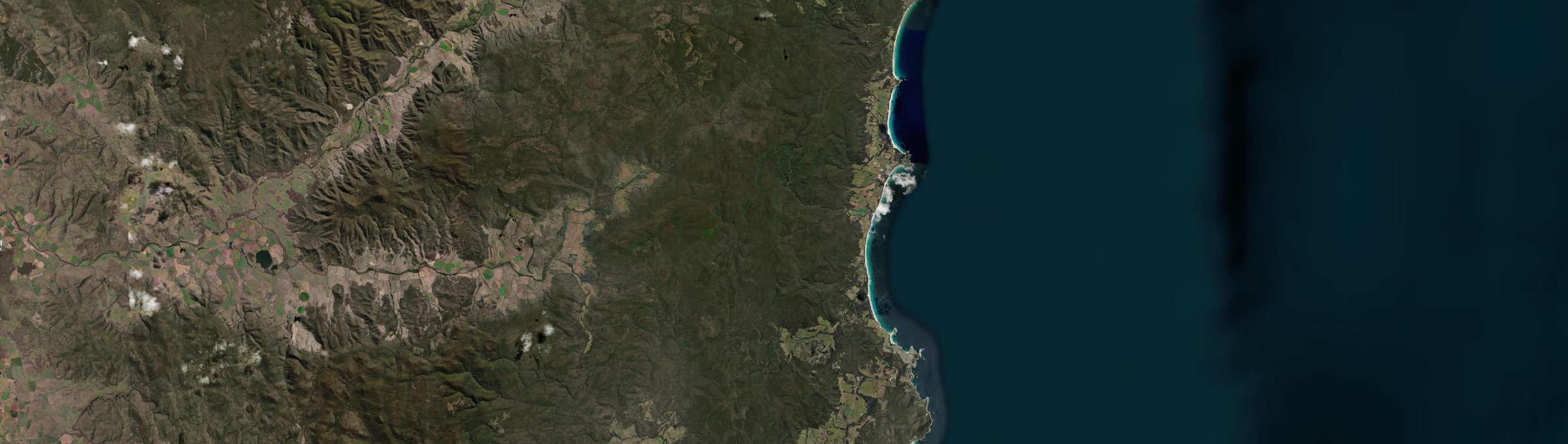 Aerial view of Douglas-Apsley, TAS